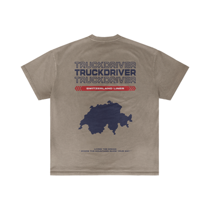 SWITZERLAND Liner - Summer t-shirt - V1