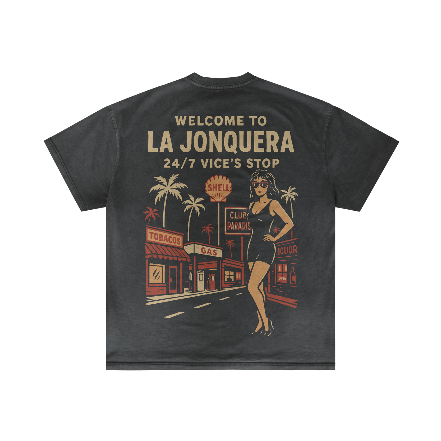 LA JONQUERA - Summer T-shirt - V2
