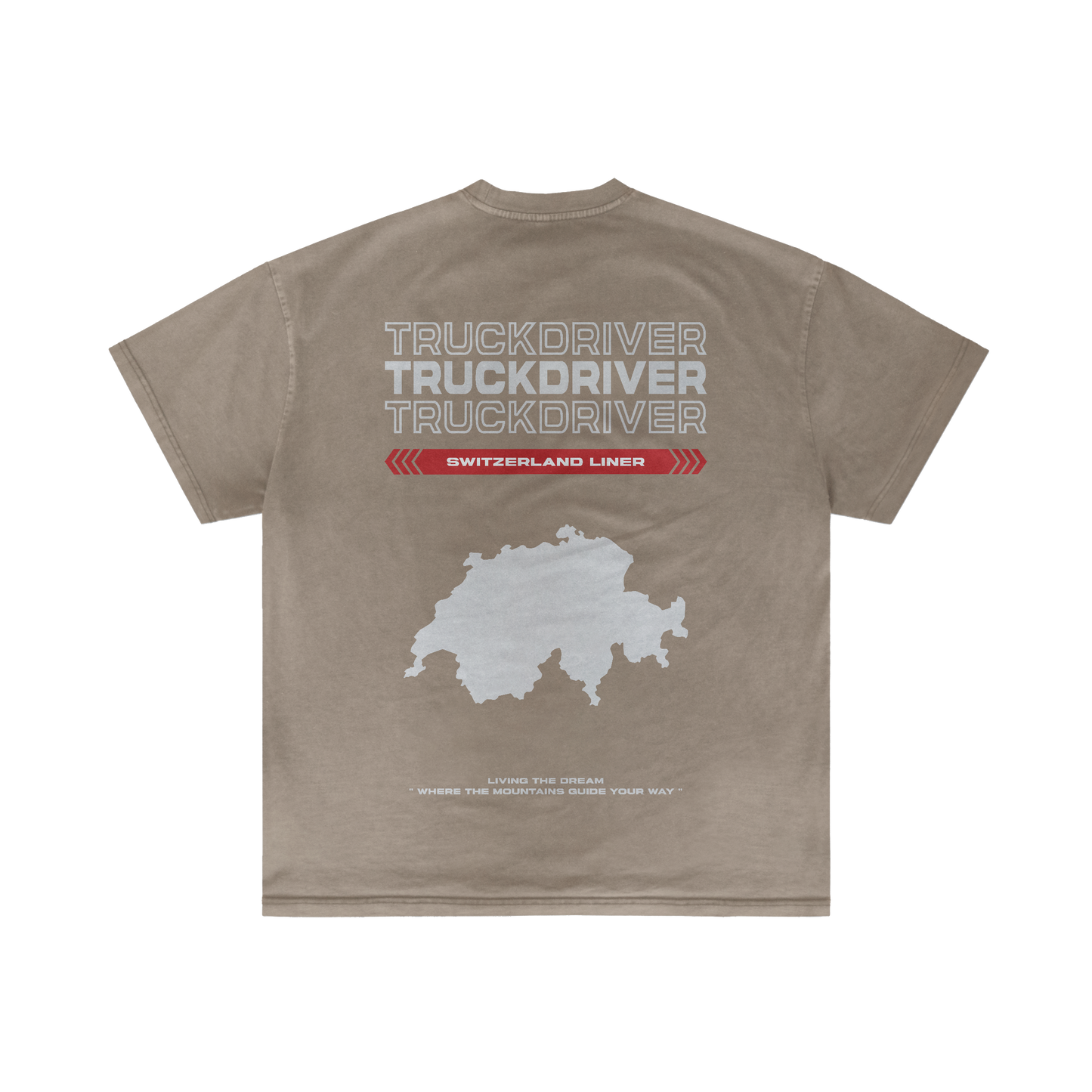 SWITZERLAND Liner - Summer t-shirt - V2