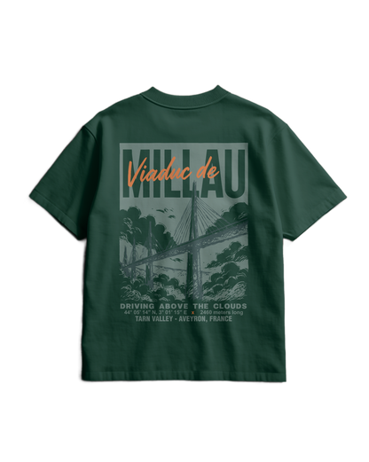 VIADUC DE MILLAU - Heavy T-shirt - V2