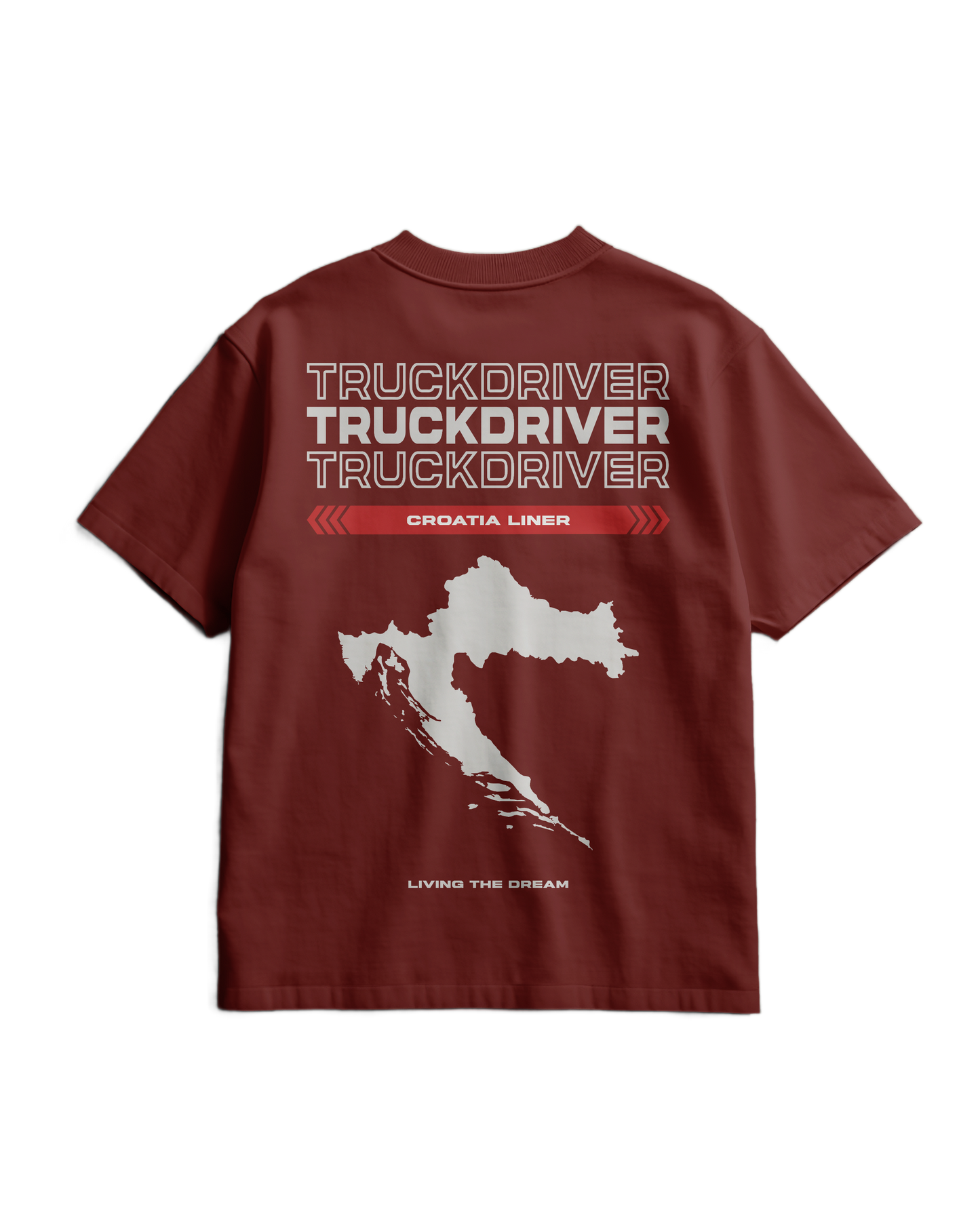 CROATIA Liner - Heavy T-shirt - V2