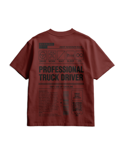 TRUCKER Label - Heavy T-shirt