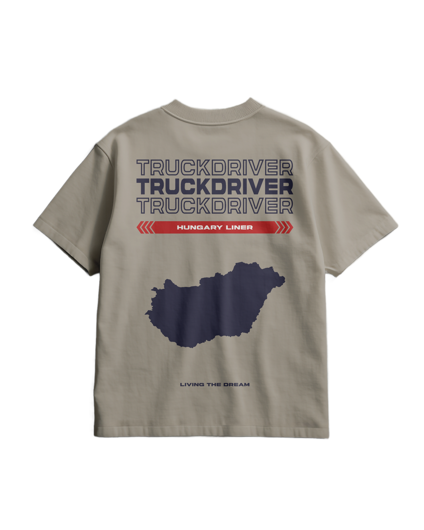 HUNGARY Liner - Heavy T-shirt - V1