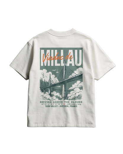 VIADUC DE MILLAU - Heavy T-shirt - V1