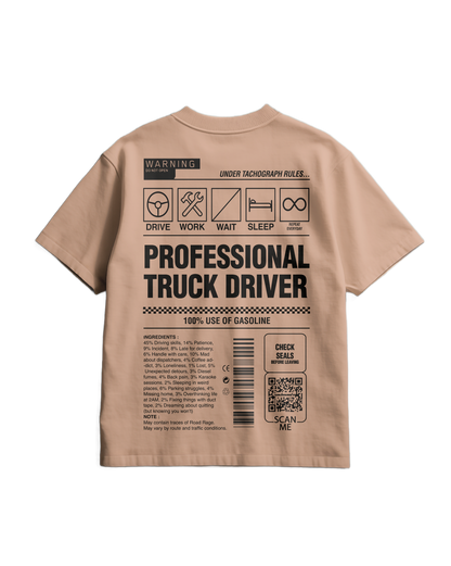 TRUCKER Label - Heavy T-shirt
