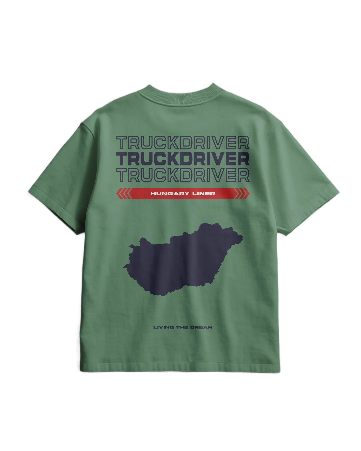 HUNGARY Liner - Heavy T-shirt - V1