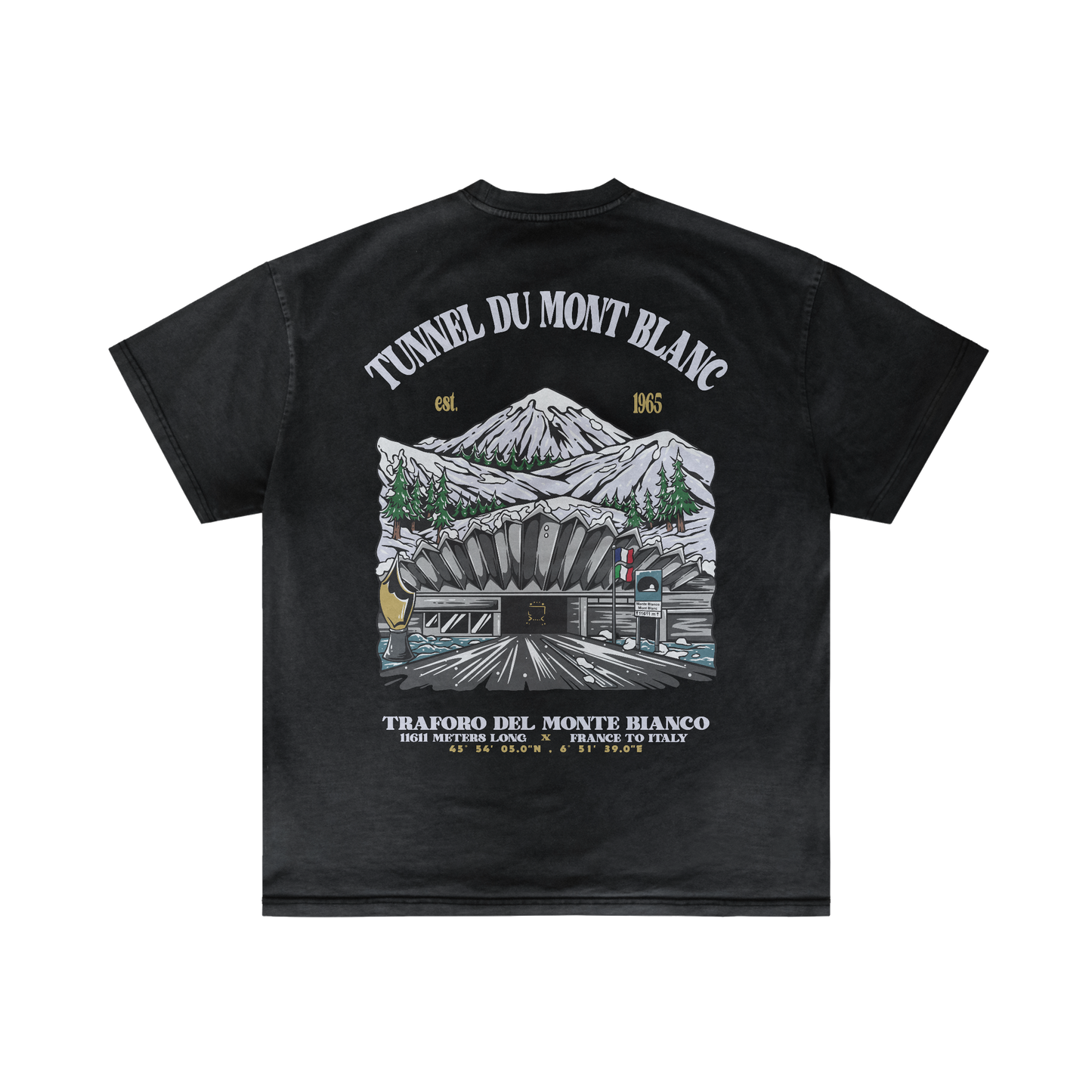 BEYOND MONT BLANC - Summer t-shirt