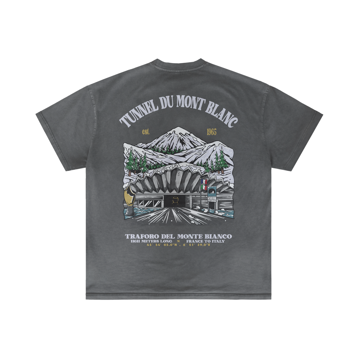 BEYOND MONT BLANC - Summer t-shirt
