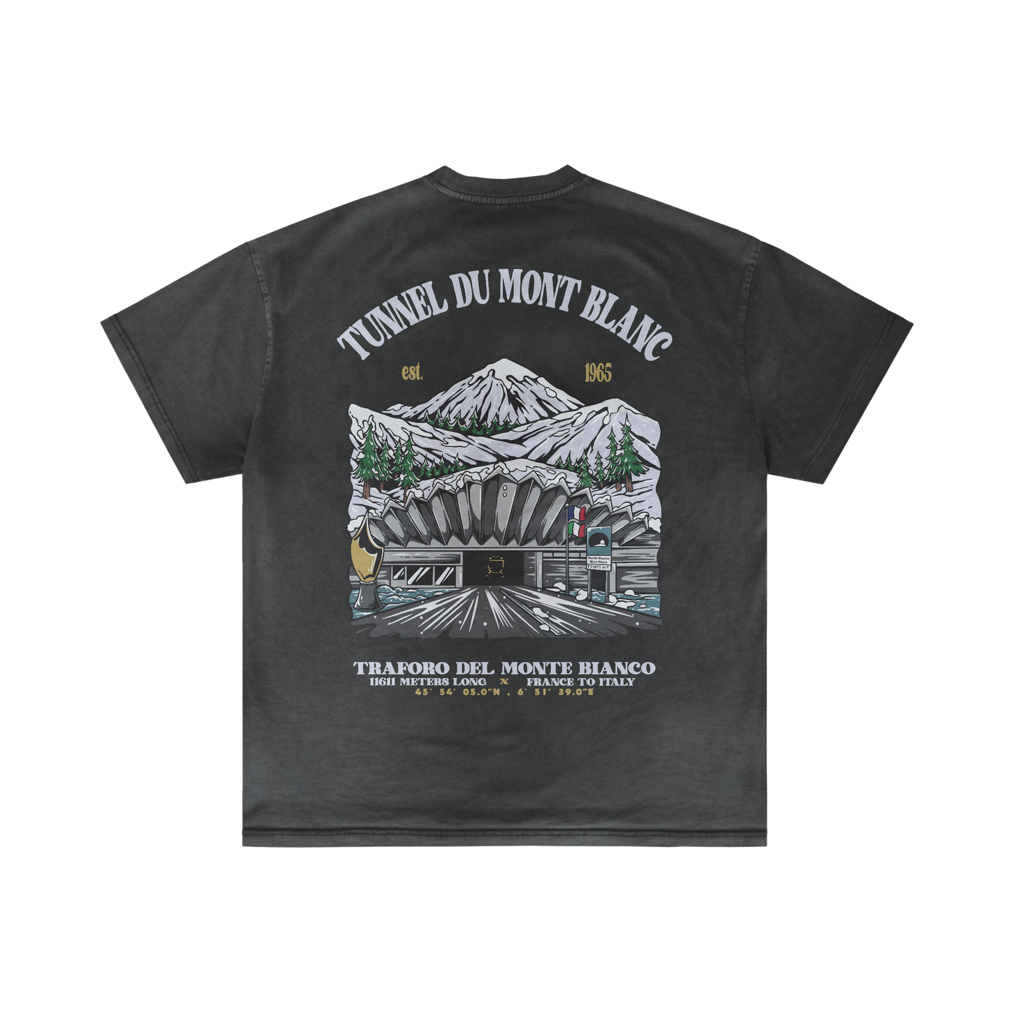 BEYOND MONT BLANC - Summer t-shirt