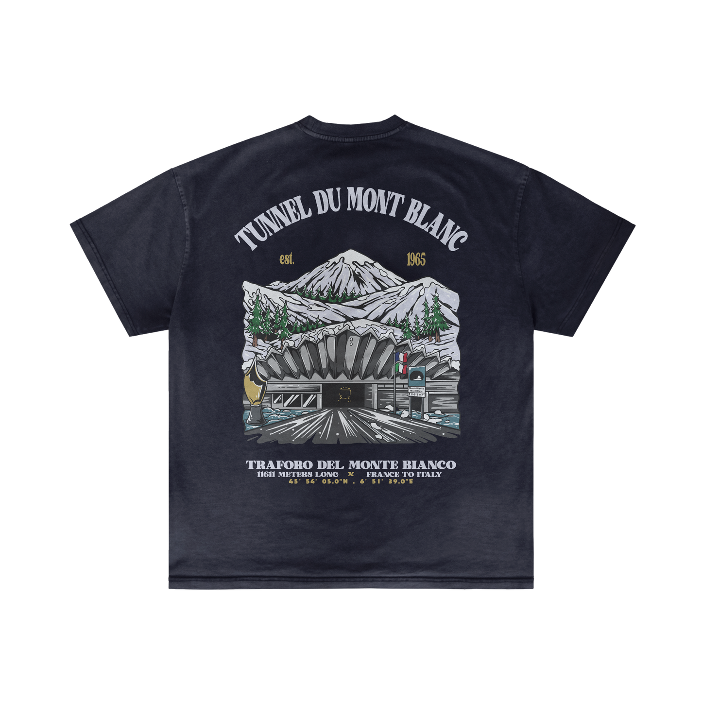 BEYOND MONT BLANC - Summer t-shirt