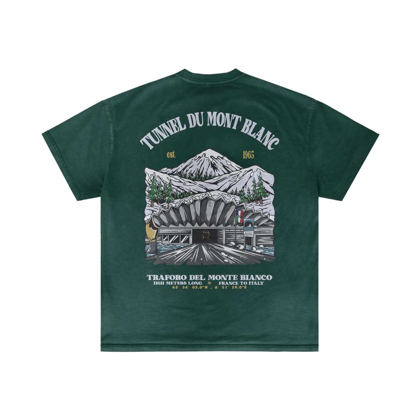BEYOND MONT BLANC - Summer t-shirt