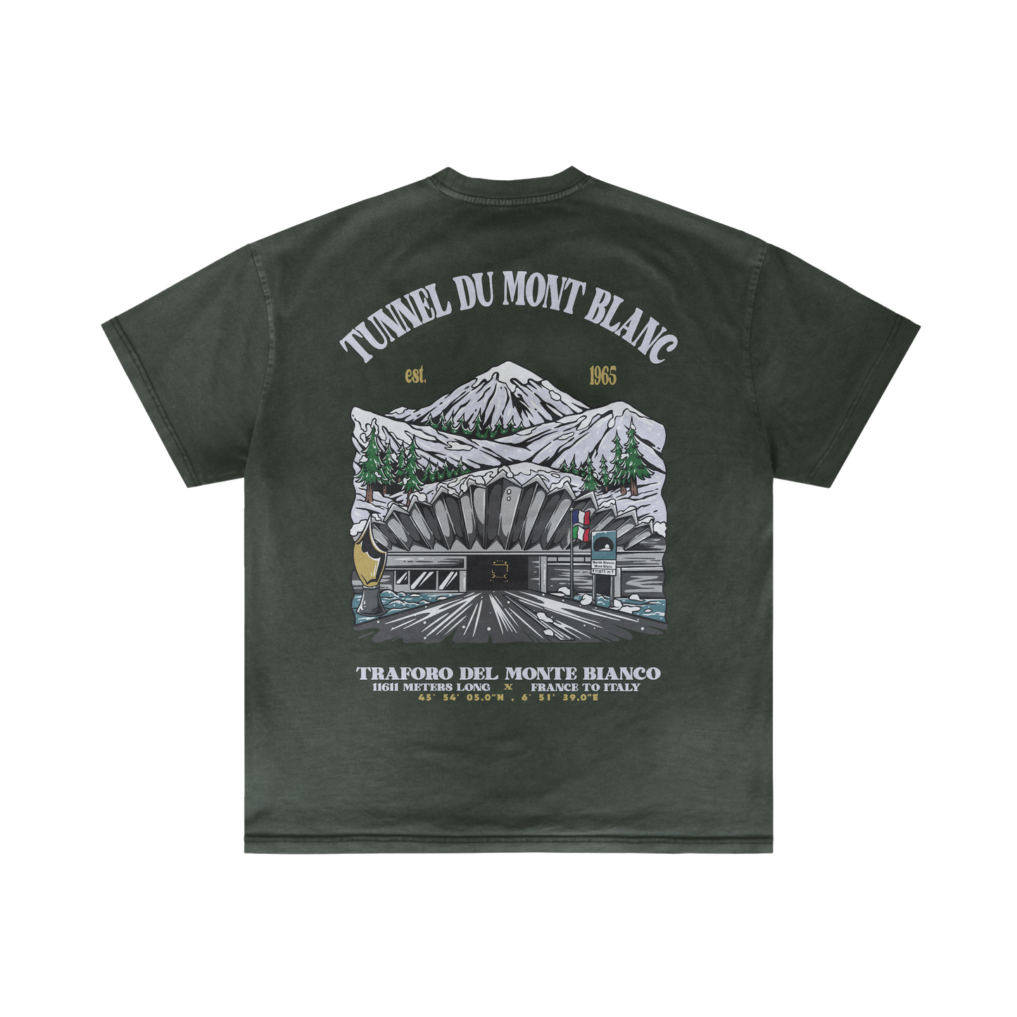 BEYOND MONT BLANC - Summer t-shirt
