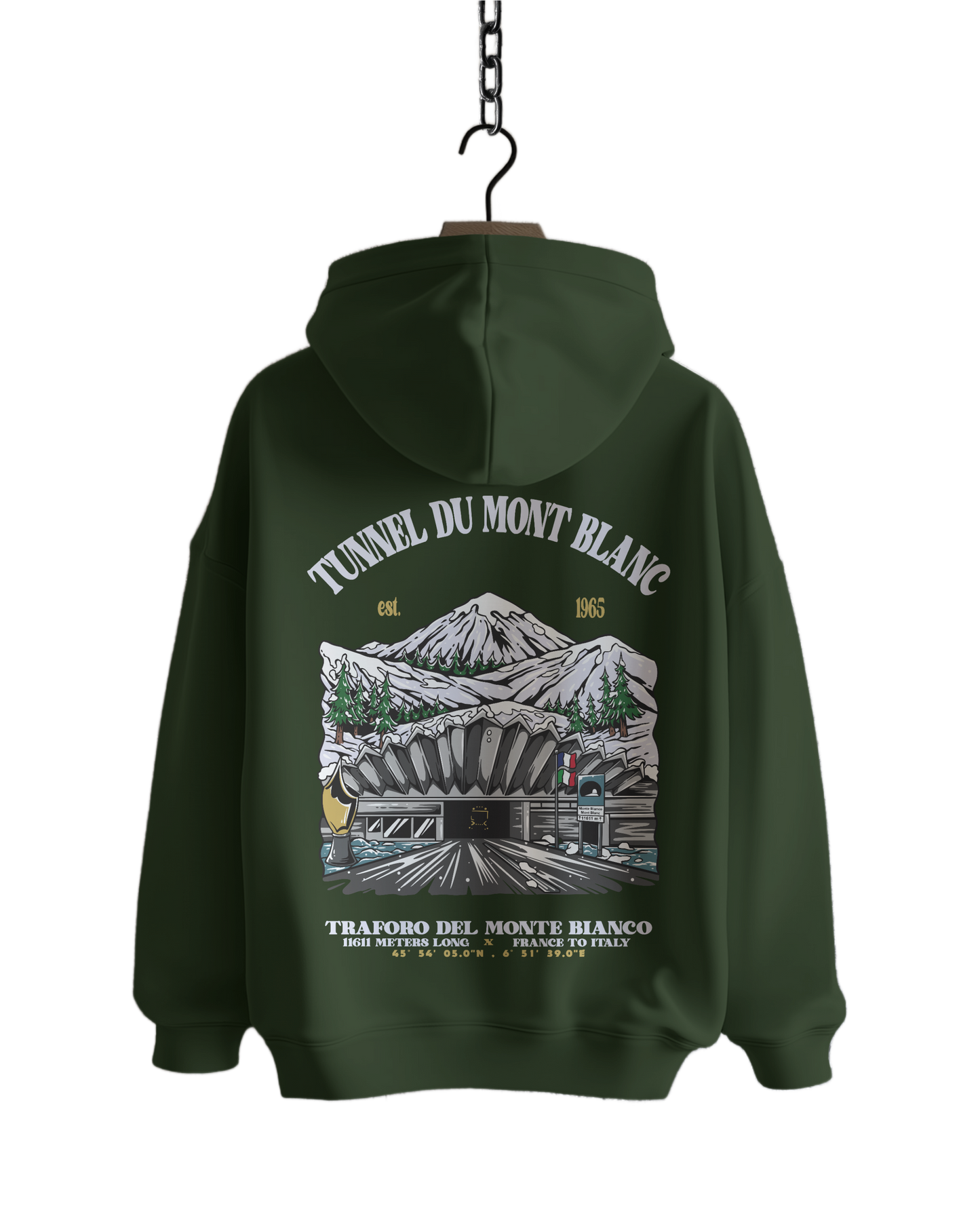 BEYOND MONT BLANC - Hoodie