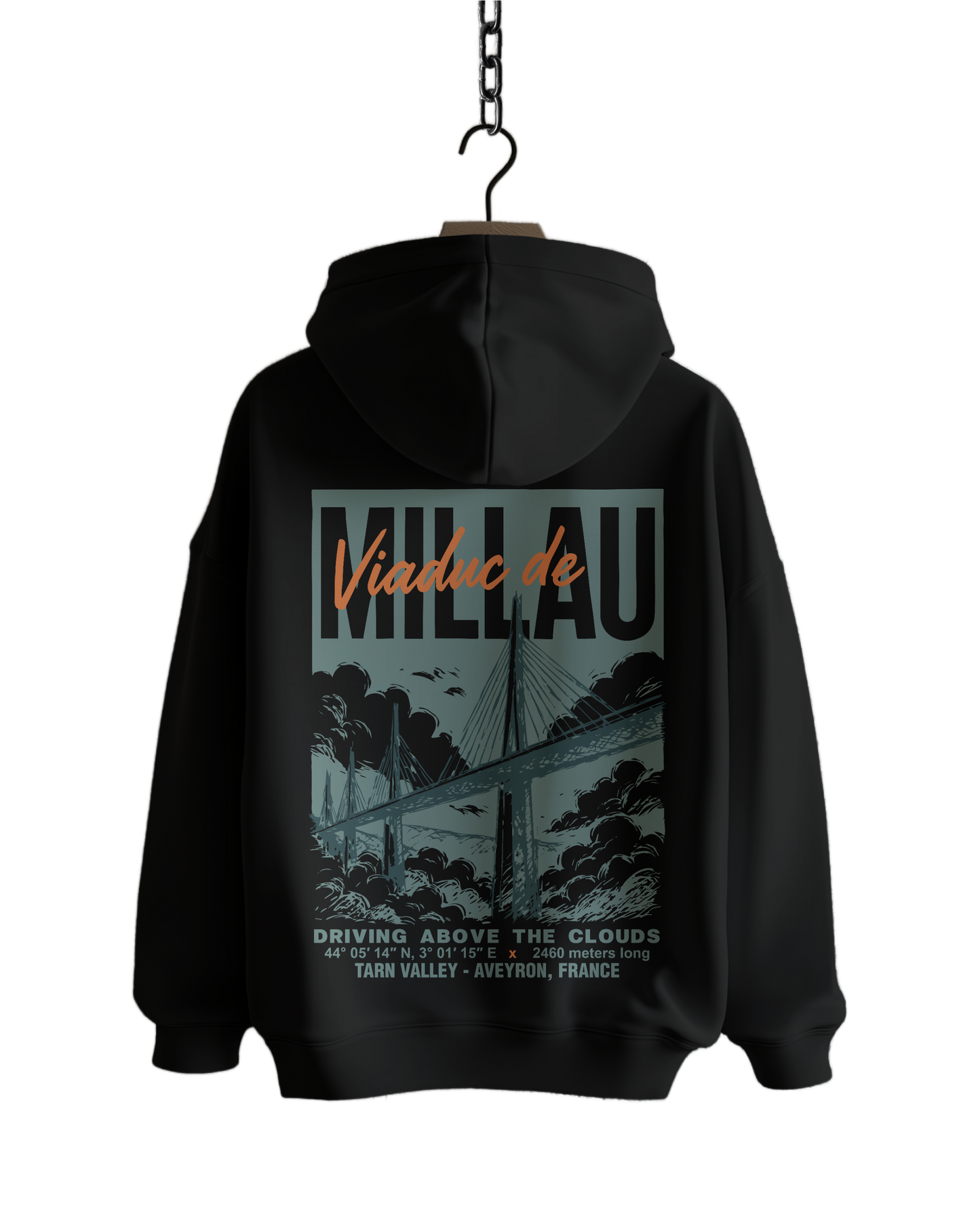VIADUC DE MILLAU - Hoodie - V2