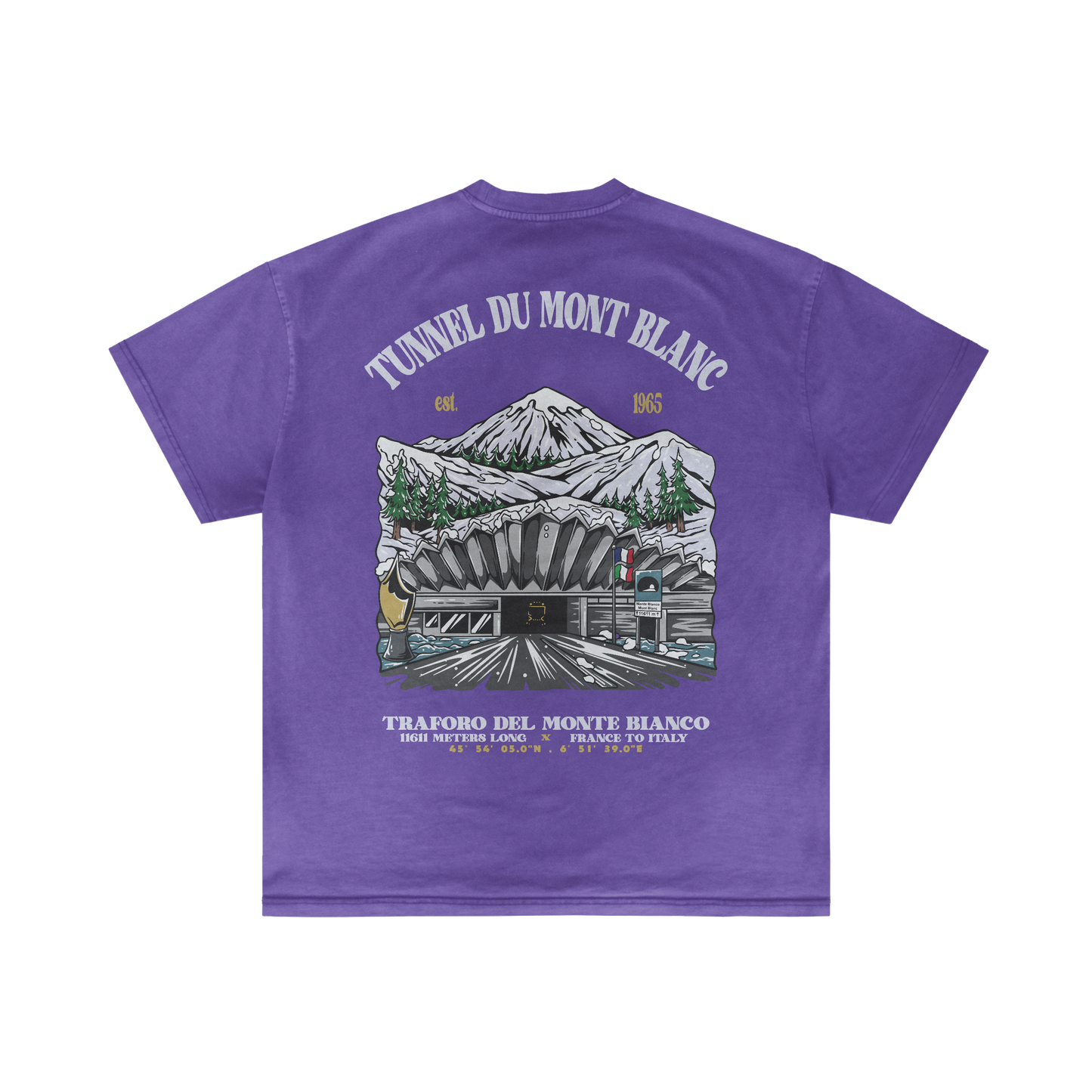 BEYOND MONT BLANC - Summer t-shirt
