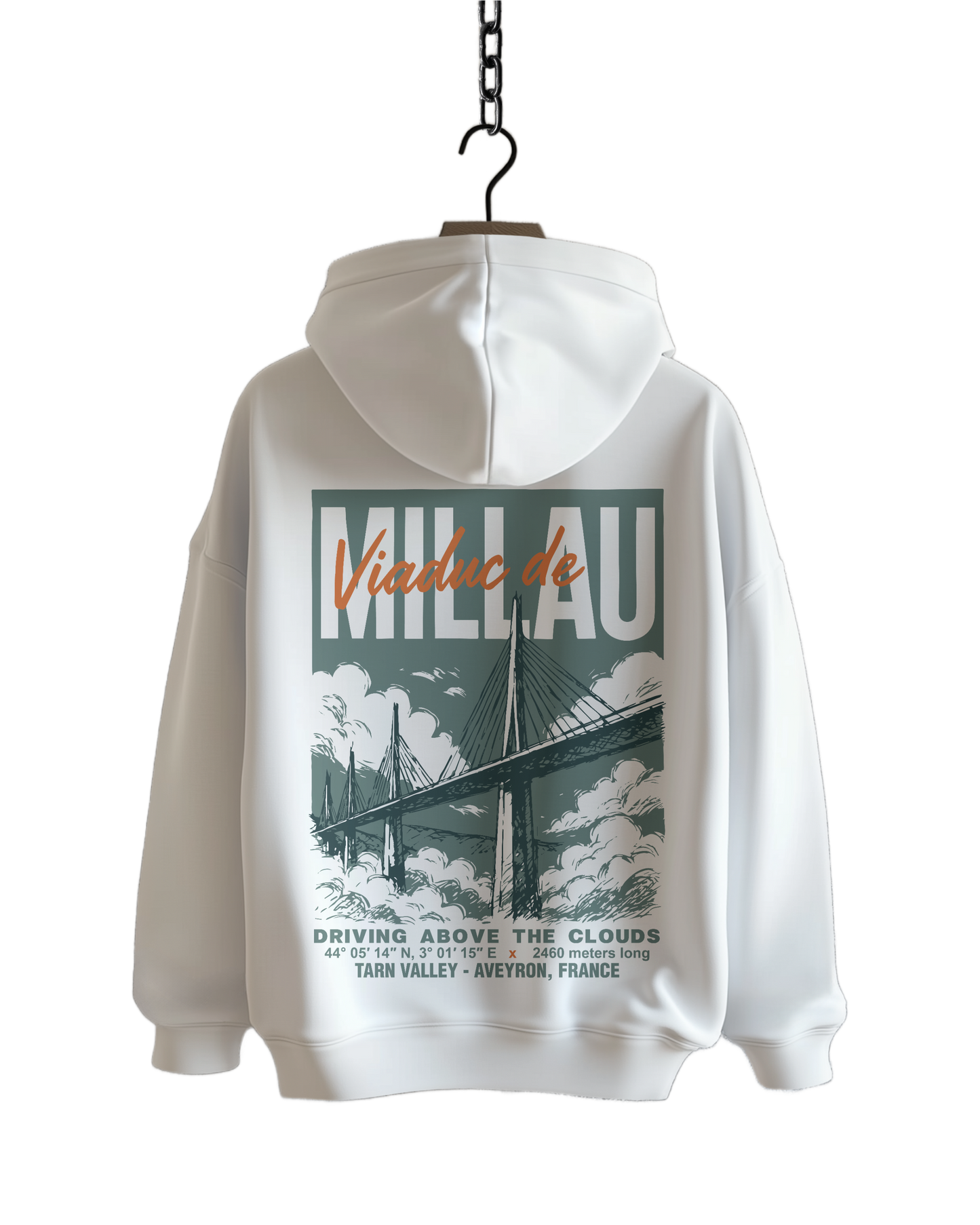 VIADUC DE MILLAU - Hoodie - V1
