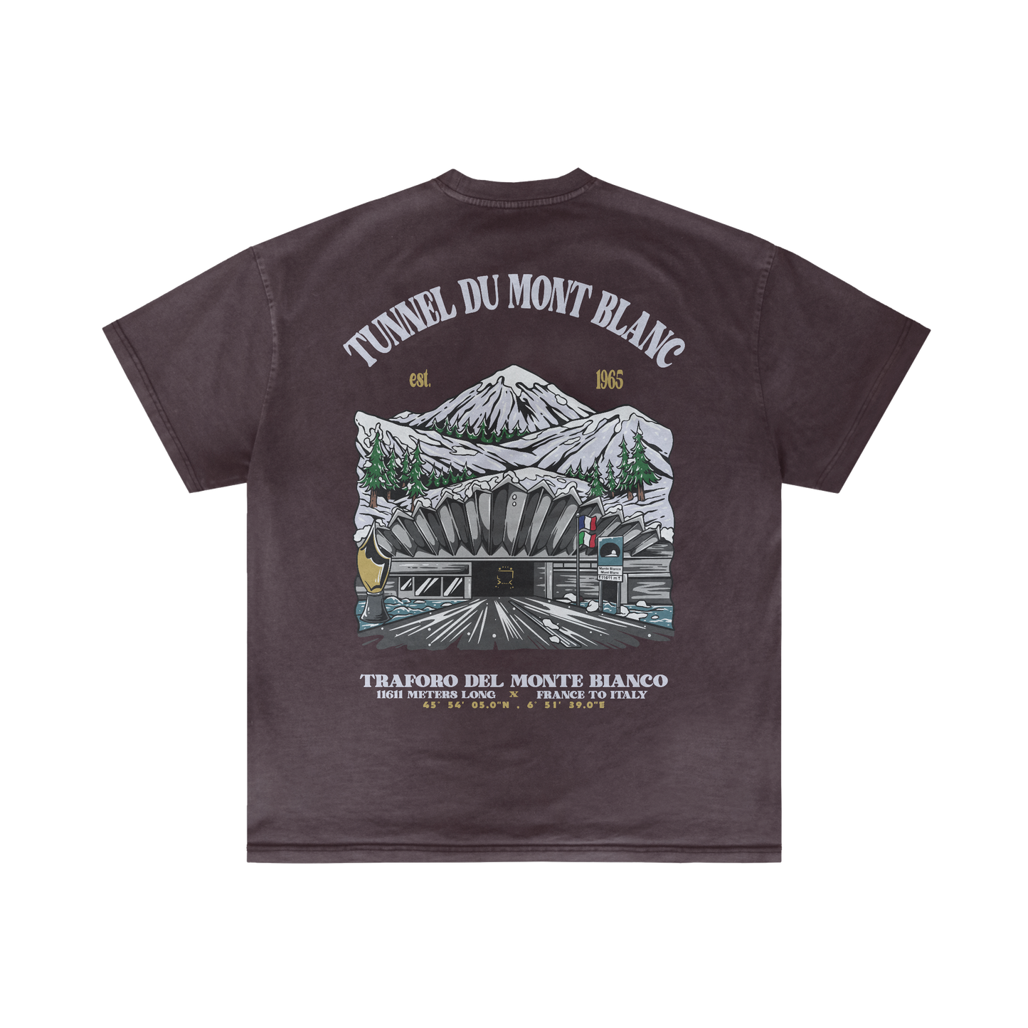BEYOND MONT BLANC - Summer t-shirt