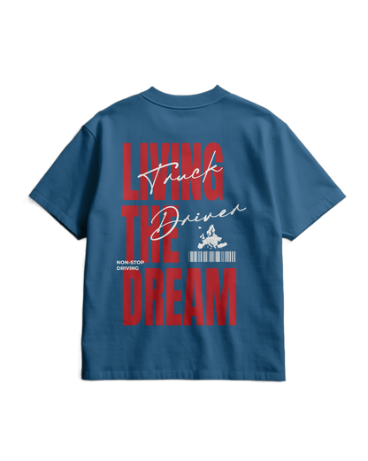 LIVING THE DREAM - Heavy T-shirt - V1