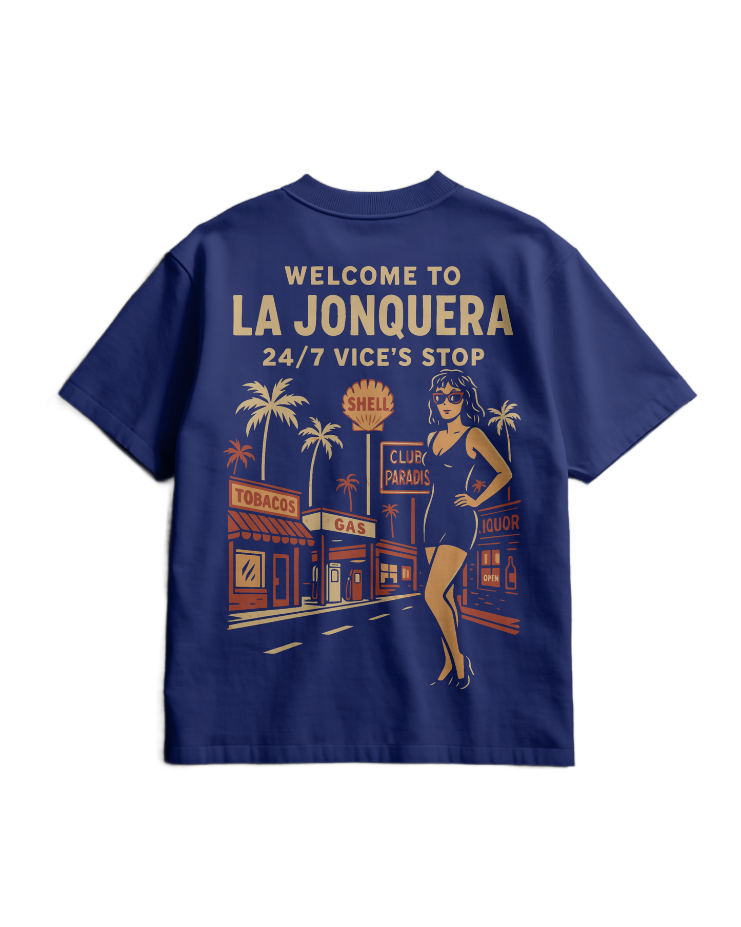 LA JONQUERA - Heavy T-shirt - V2