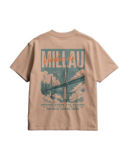 VIADUC DE MILLAU - Heavy T-shirt - V1