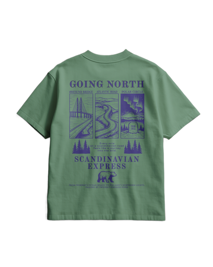 GOING NORTH - Heavy T-shirt