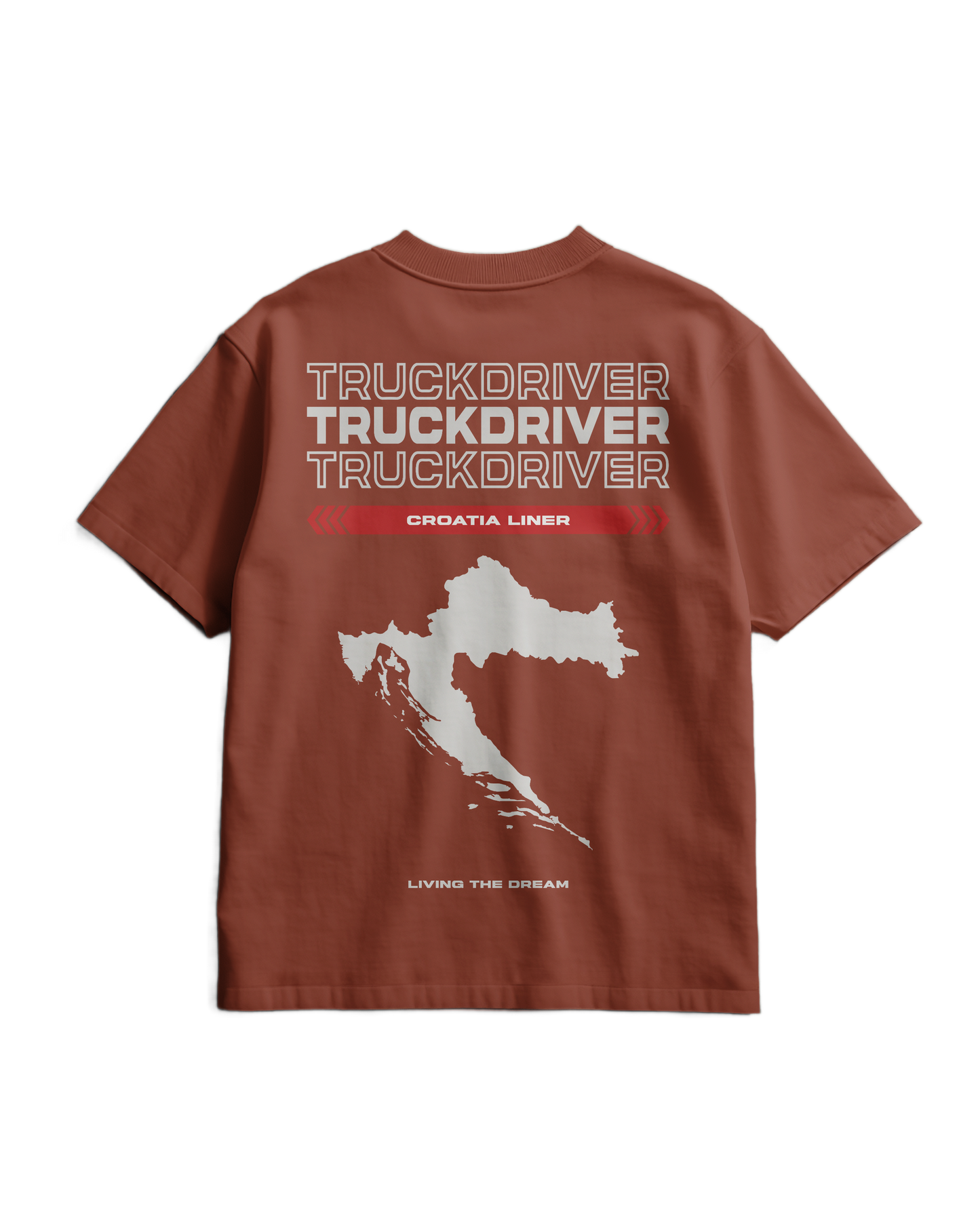 CROATIA Liner - Heavy T-shirt - V2