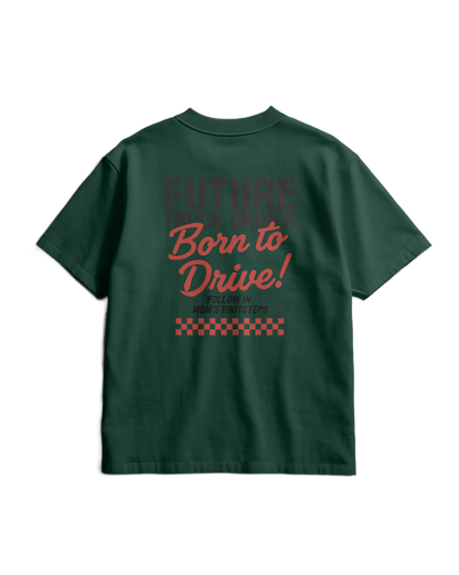 BORN TO DRIVE - T-shirt - MOM VERSION (for kids)