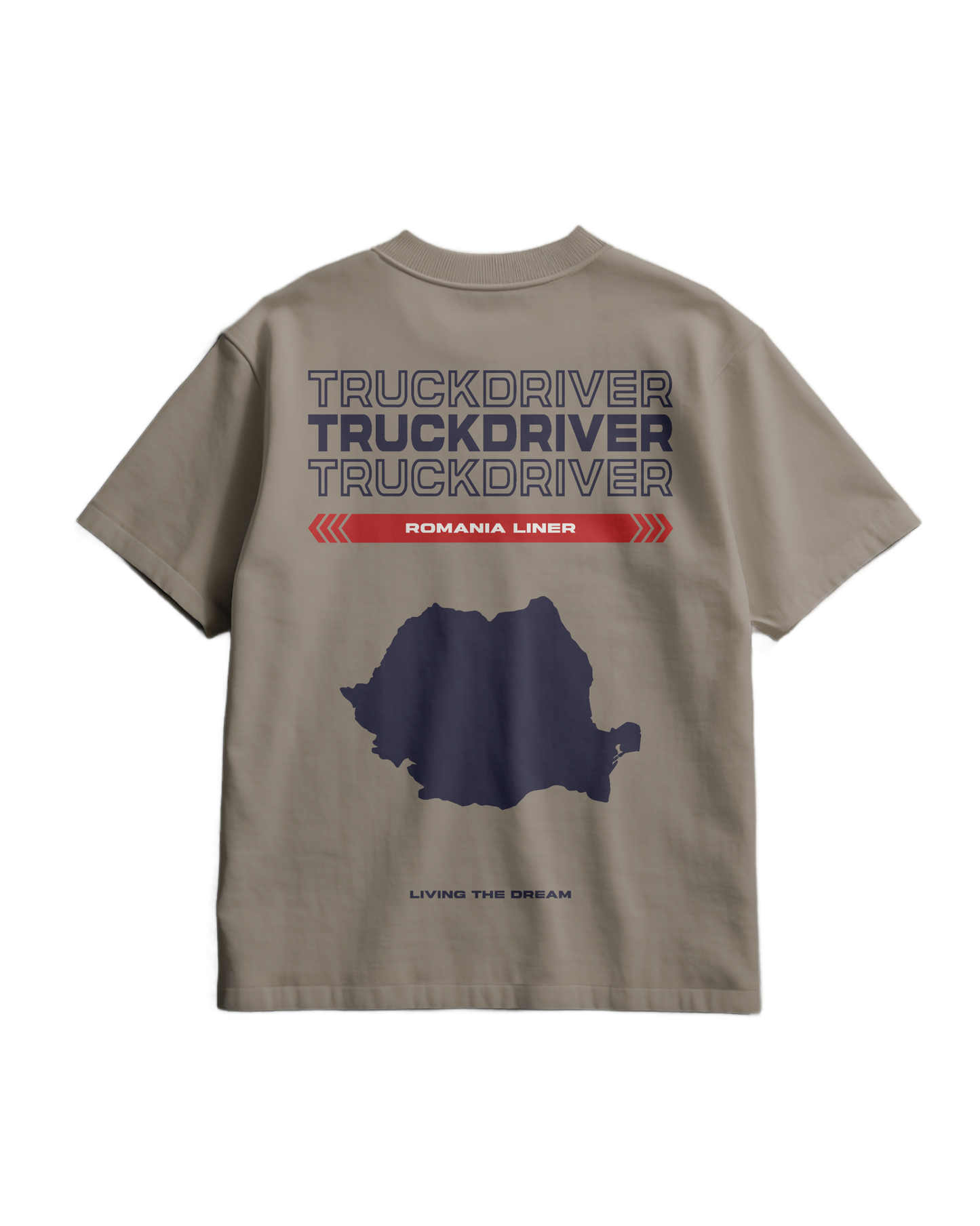 ROMANIA Liner - Heavy T-shirt - V1