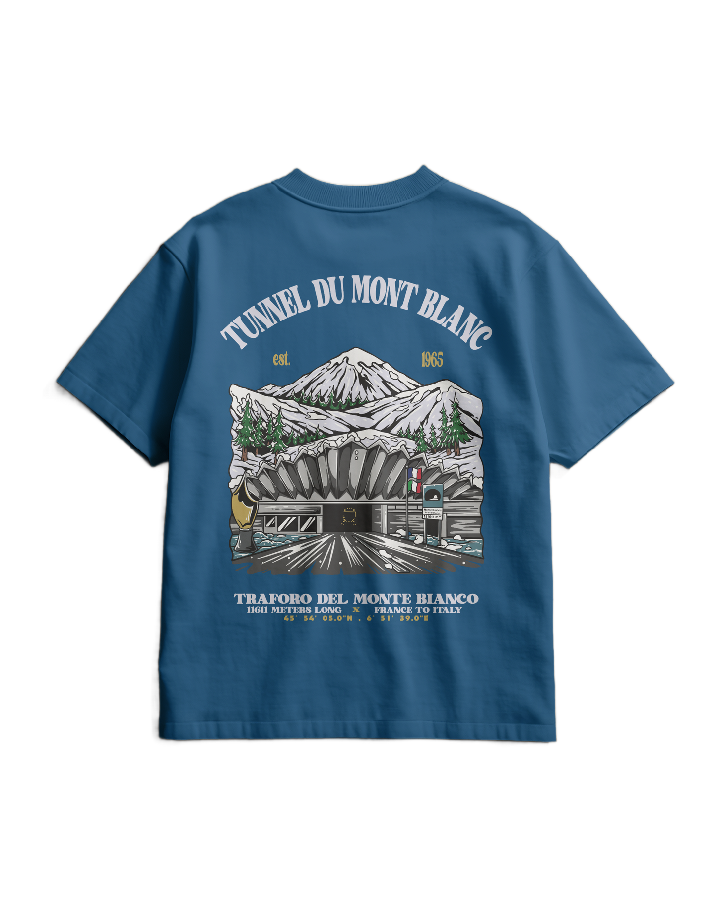 BEYOND MONT-BLANC - Heavy T-shirt