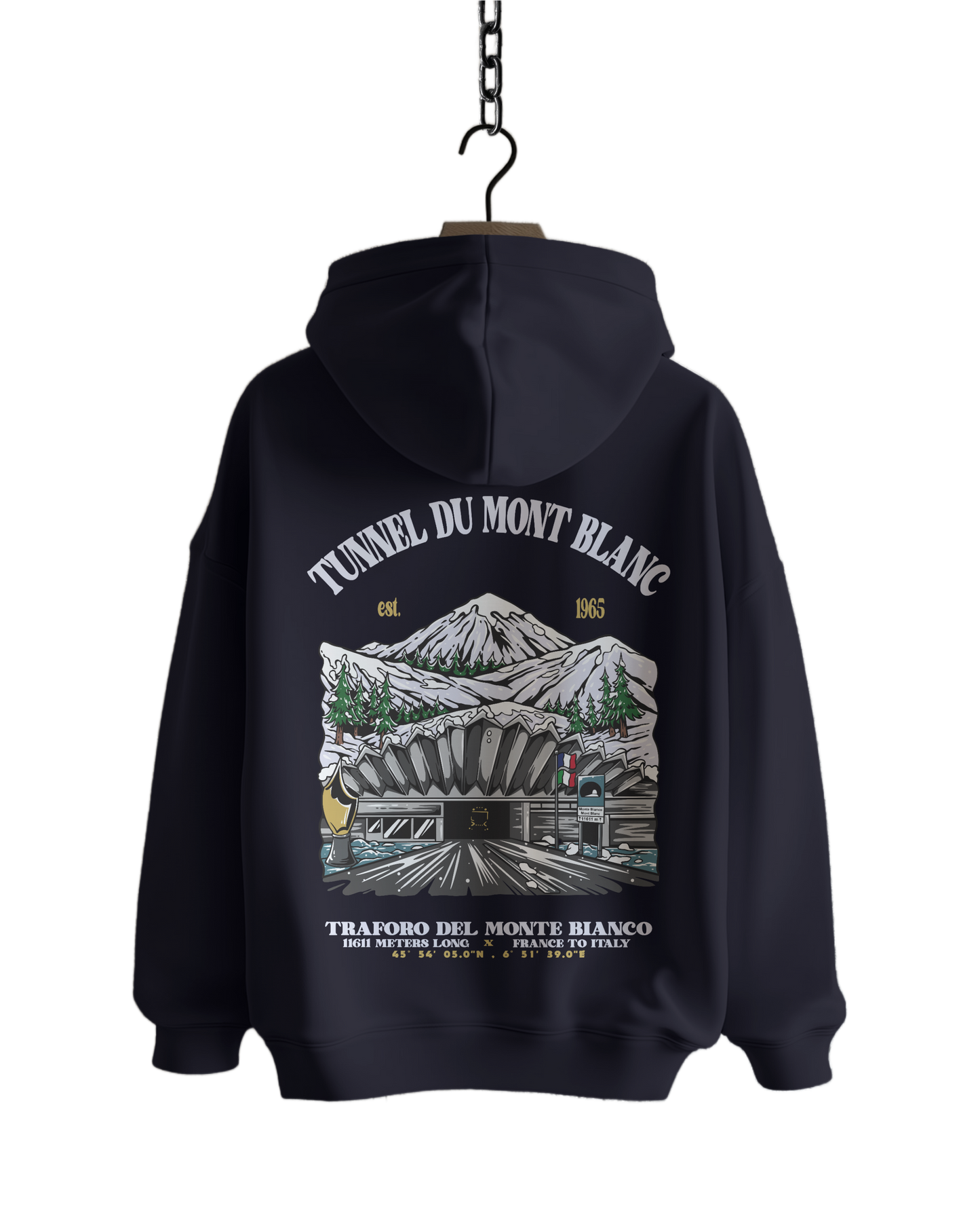 BEYOND MONT BLANC - Hoodie