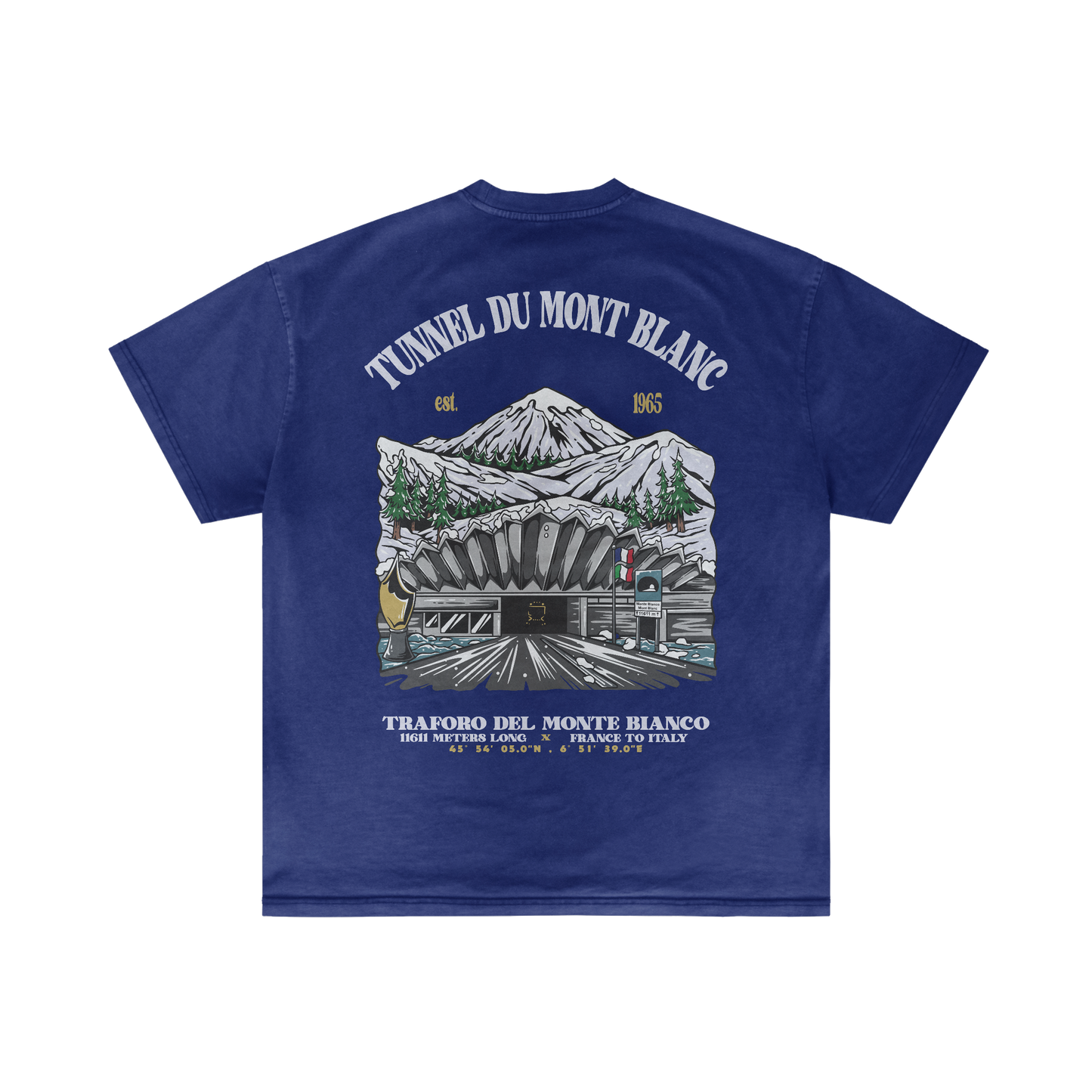 BEYOND MONT BLANC - Summer t-shirt
