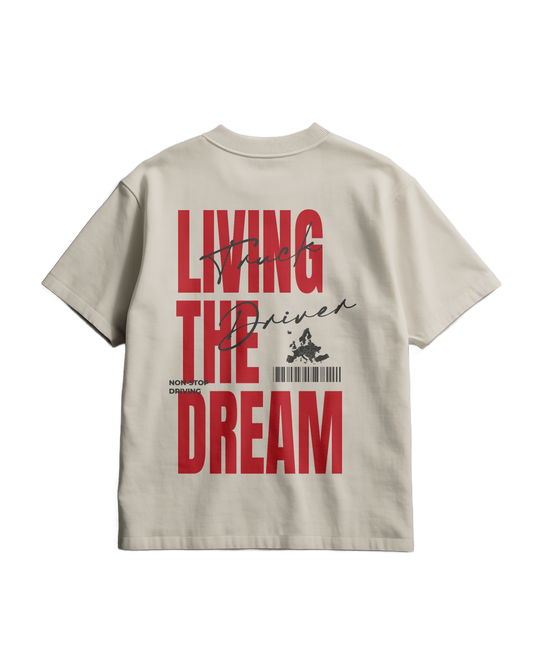 LIVING THE DREAM - Heavy T-shirt - V2