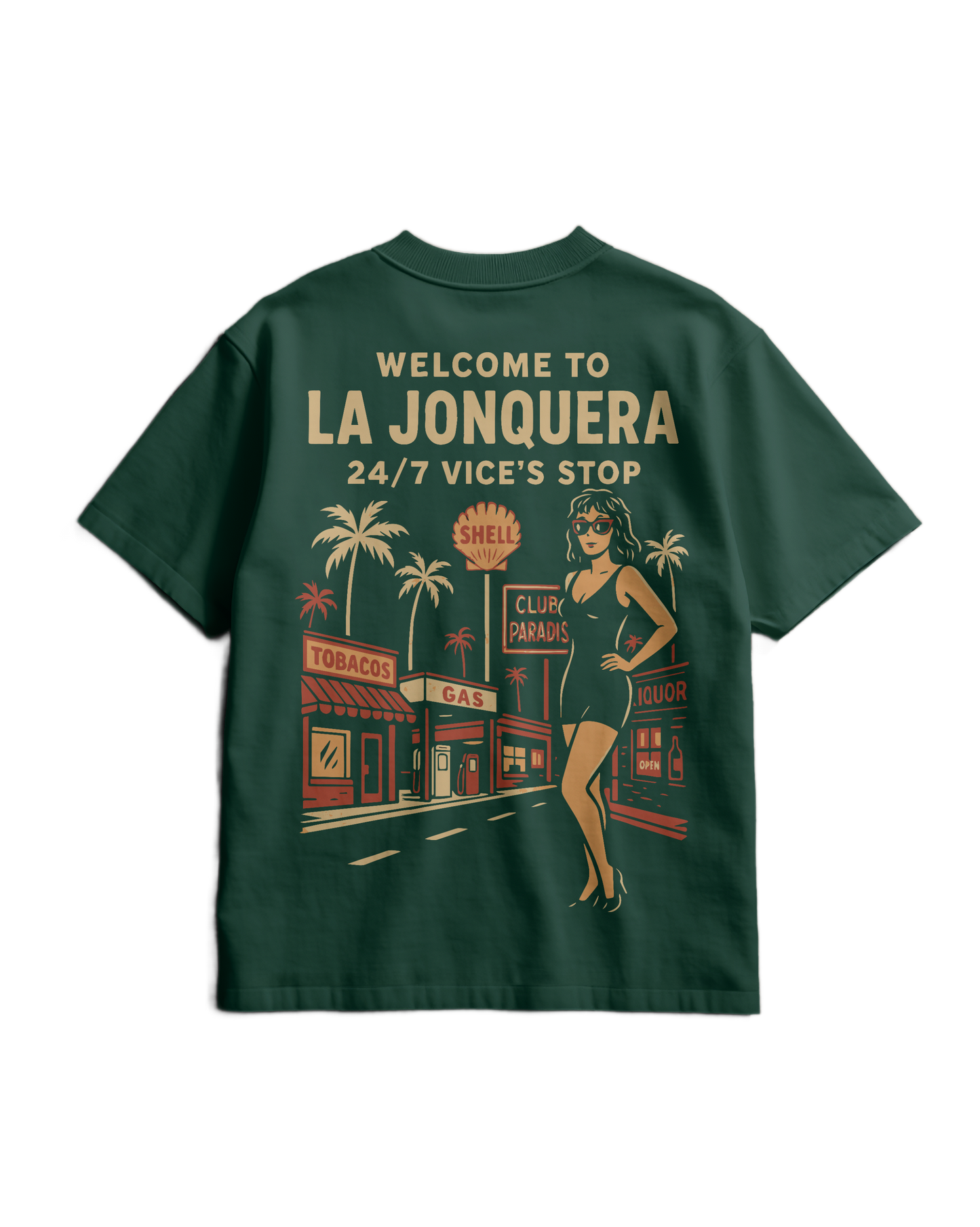 LA JONQUERA - Heavy T-shirt - V2