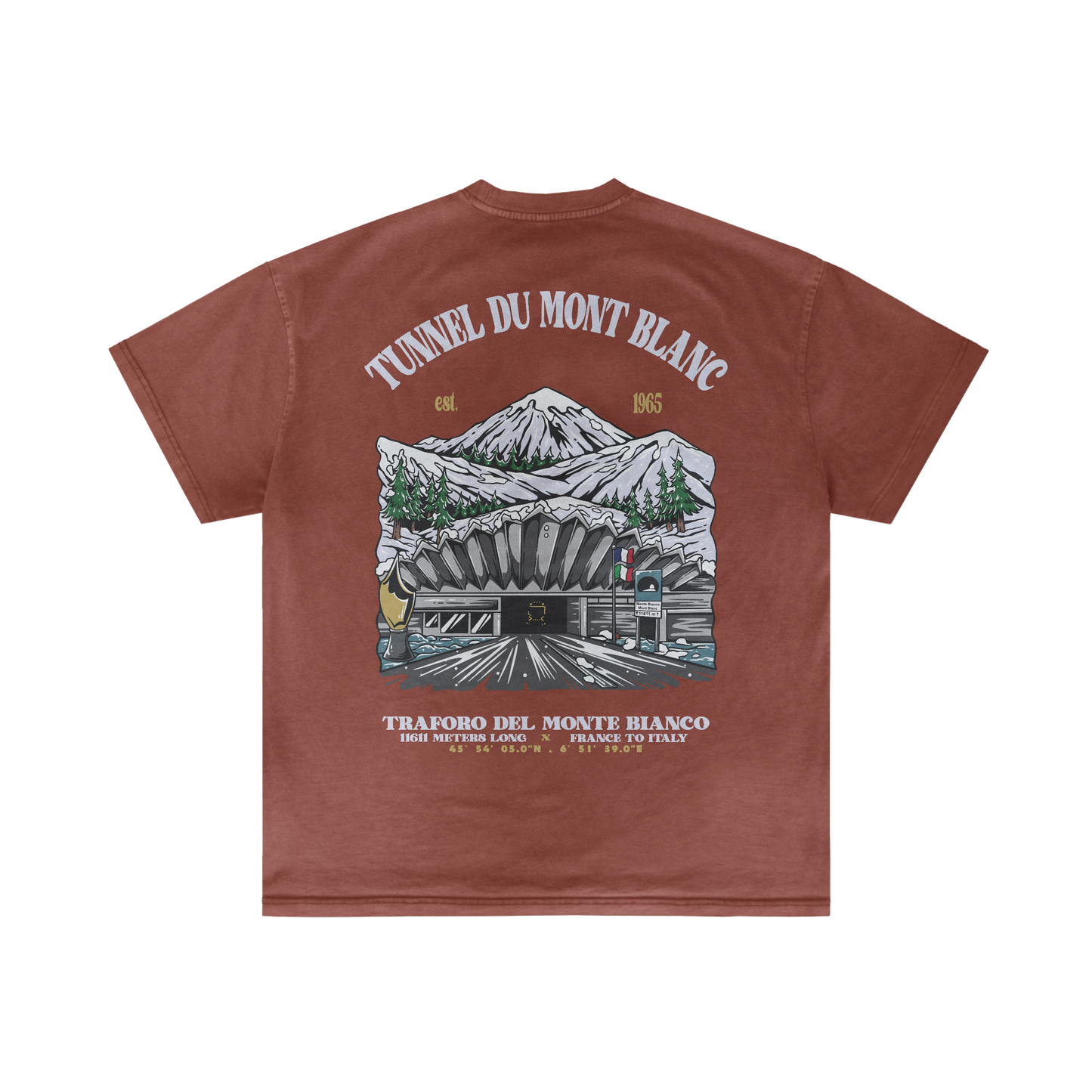 BEYOND MONT BLANC - Summer t-shirt