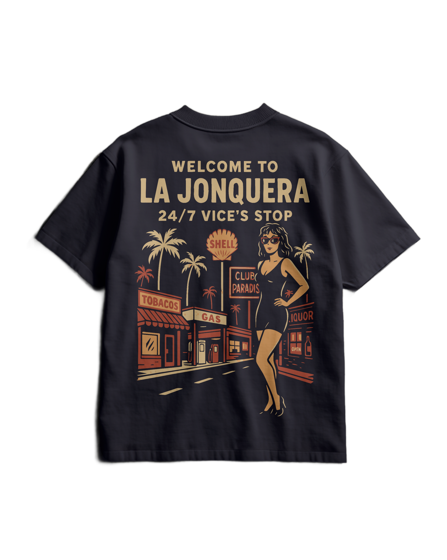 LA JONQUERA - Heavy T-shirt - V2