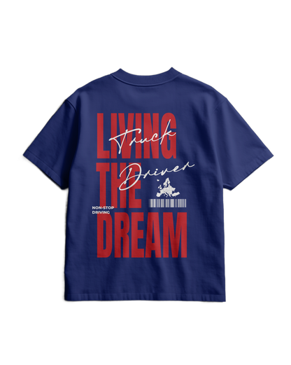 LIVING THE DREAM - Heavy T-shirt - V1