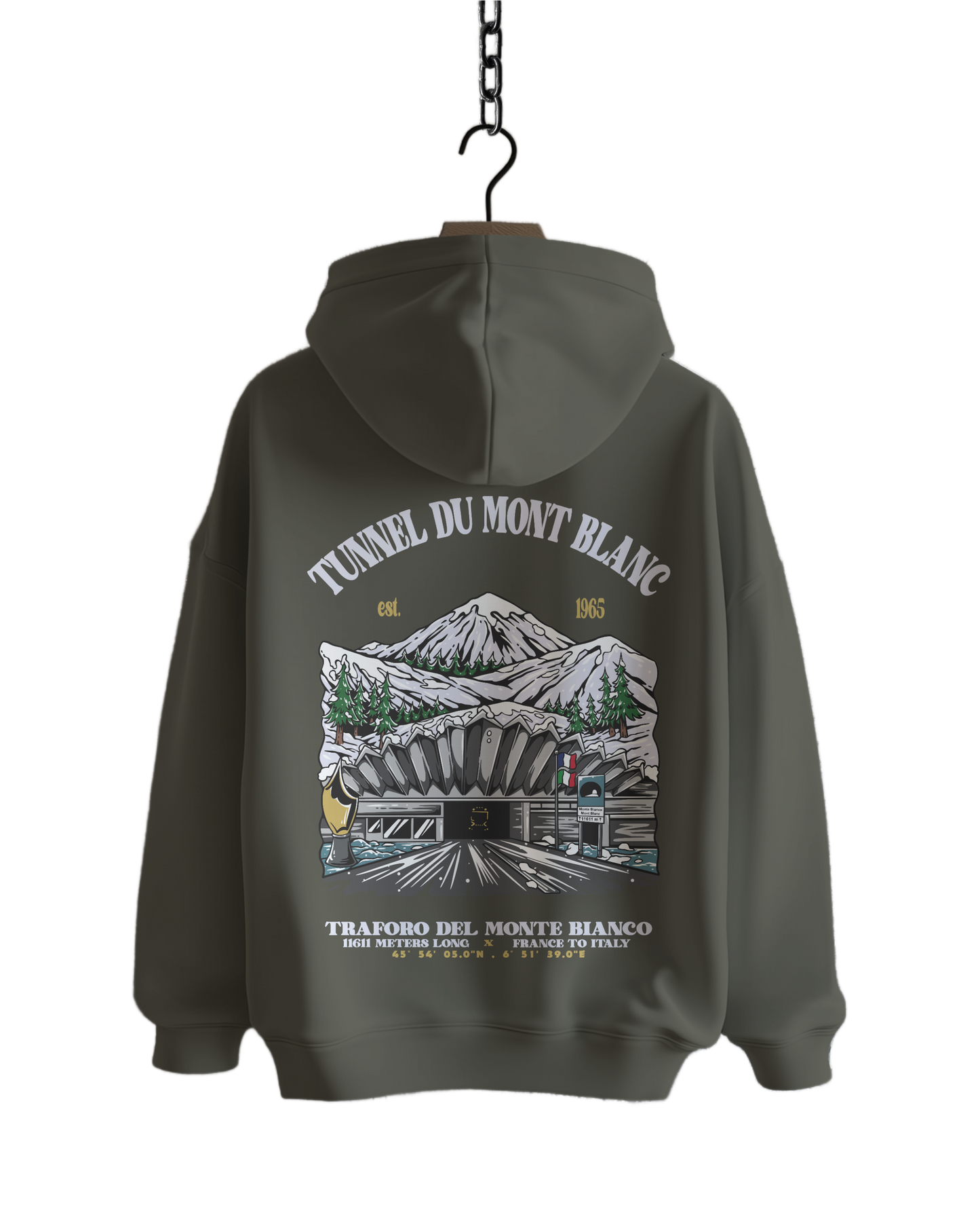 BEYOND MONT BLANC - Hoodie