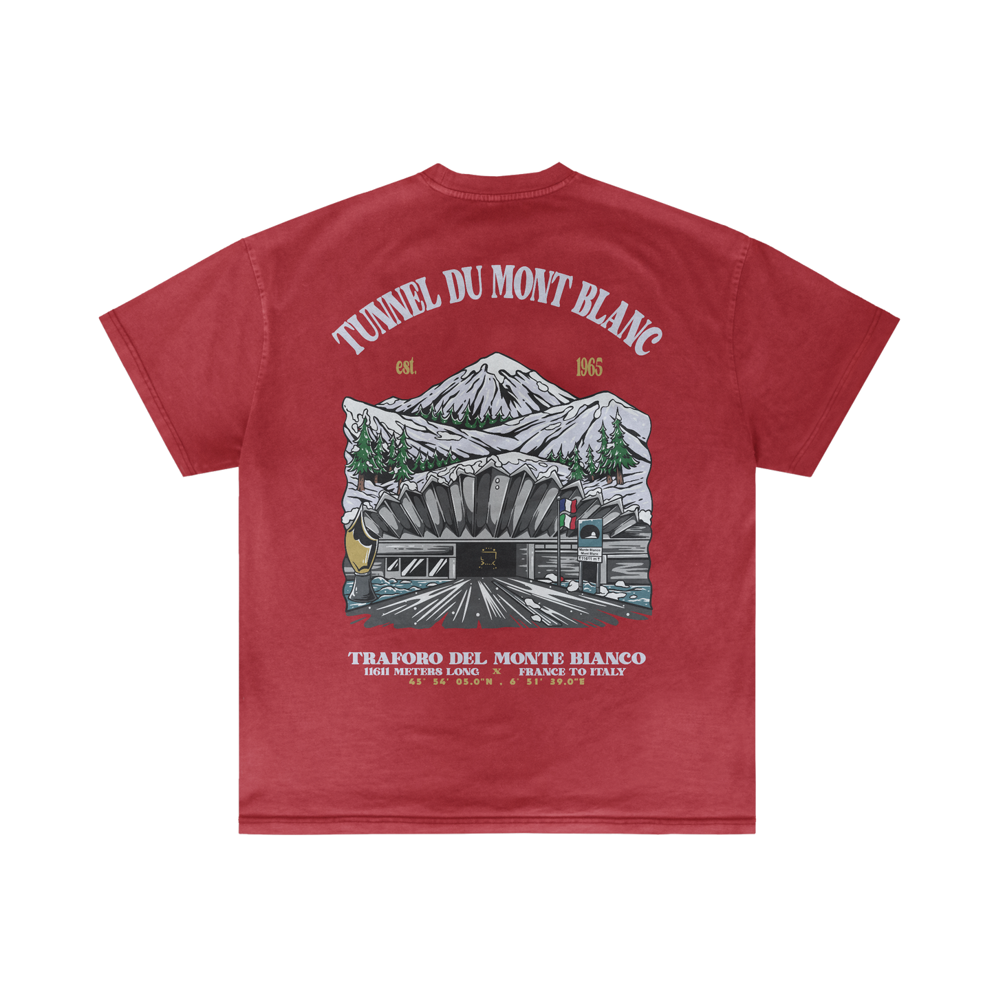 BEYOND MONT BLANC - Summer t-shirt