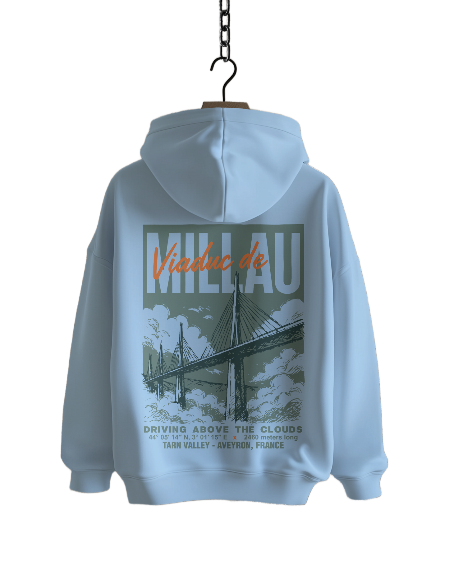 VIADUC DE MILLAU - Hoodie - V1