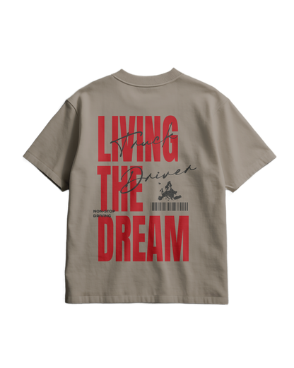 LIVING THE DREAM - Heavy T-shirt - V2