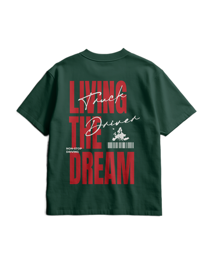 LIVING THE DREAM - Heavy T-shirt - V1