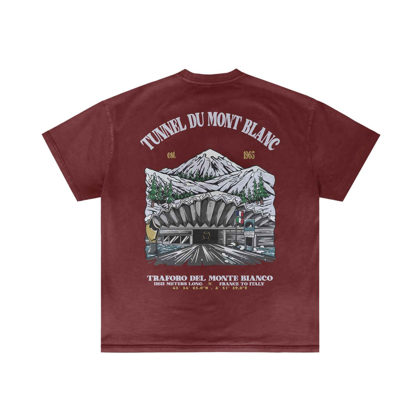 BEYOND MONT BLANC - Summer t-shirt
