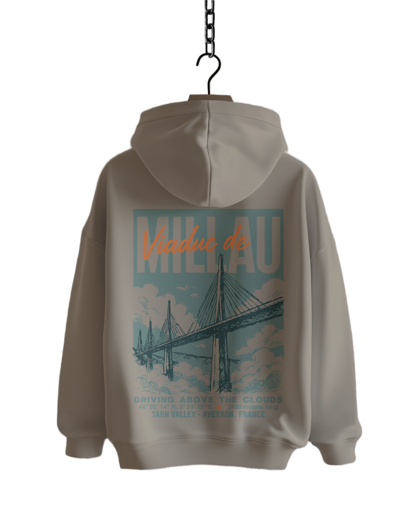 VIADUC DE MILLAU - Hoodie - V1