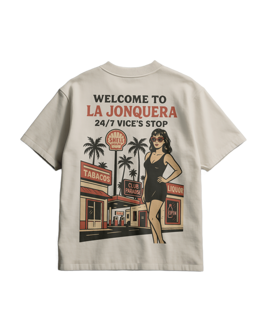 LA JONQUERA - Heavy T-shirt - V1