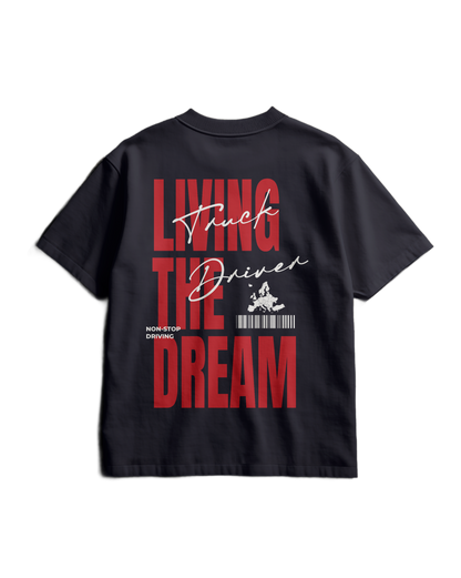 LIVING THE DREAM - Heavy T-shirt - V1