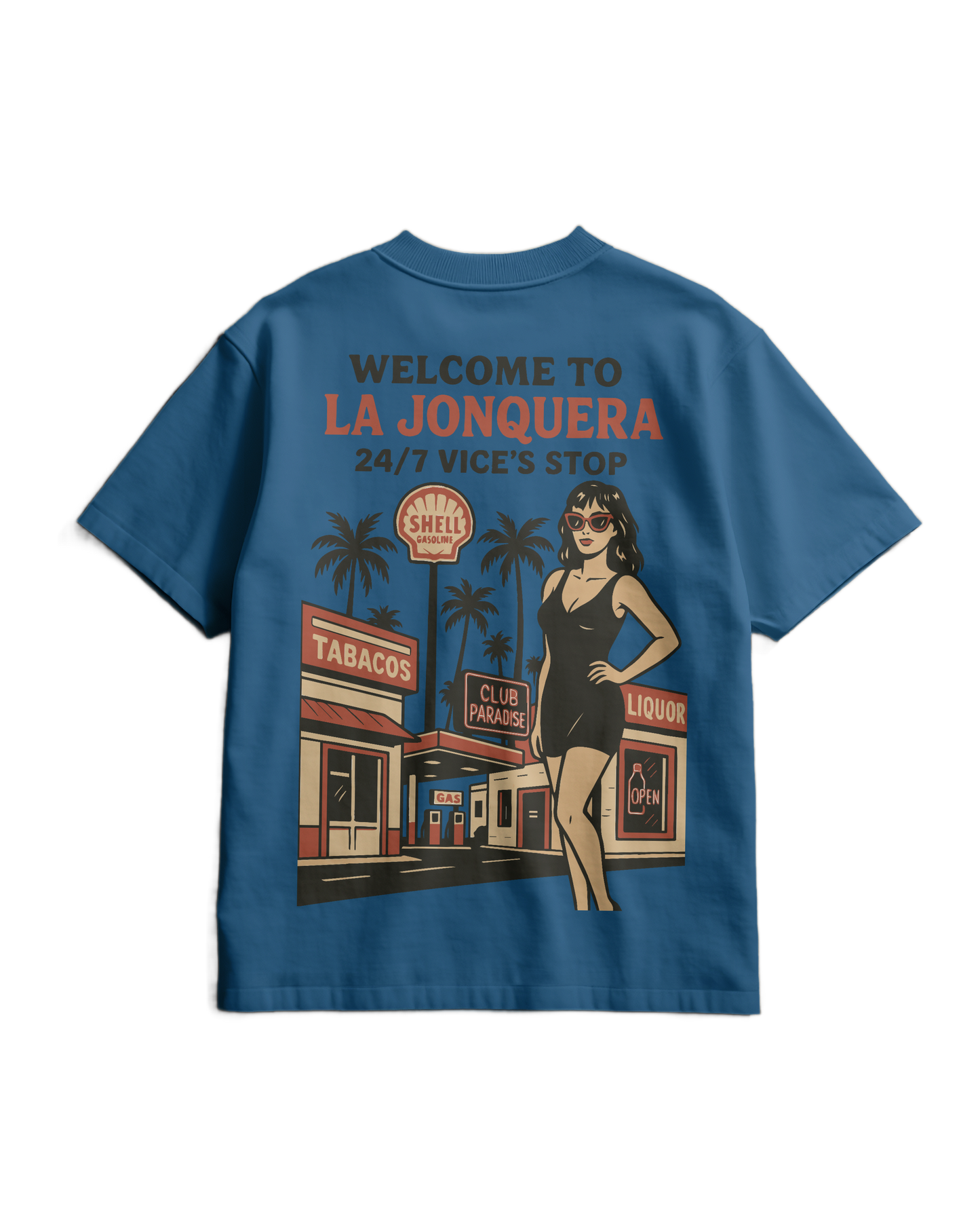 LA JONQUERA - Heavy T-shirt - V1