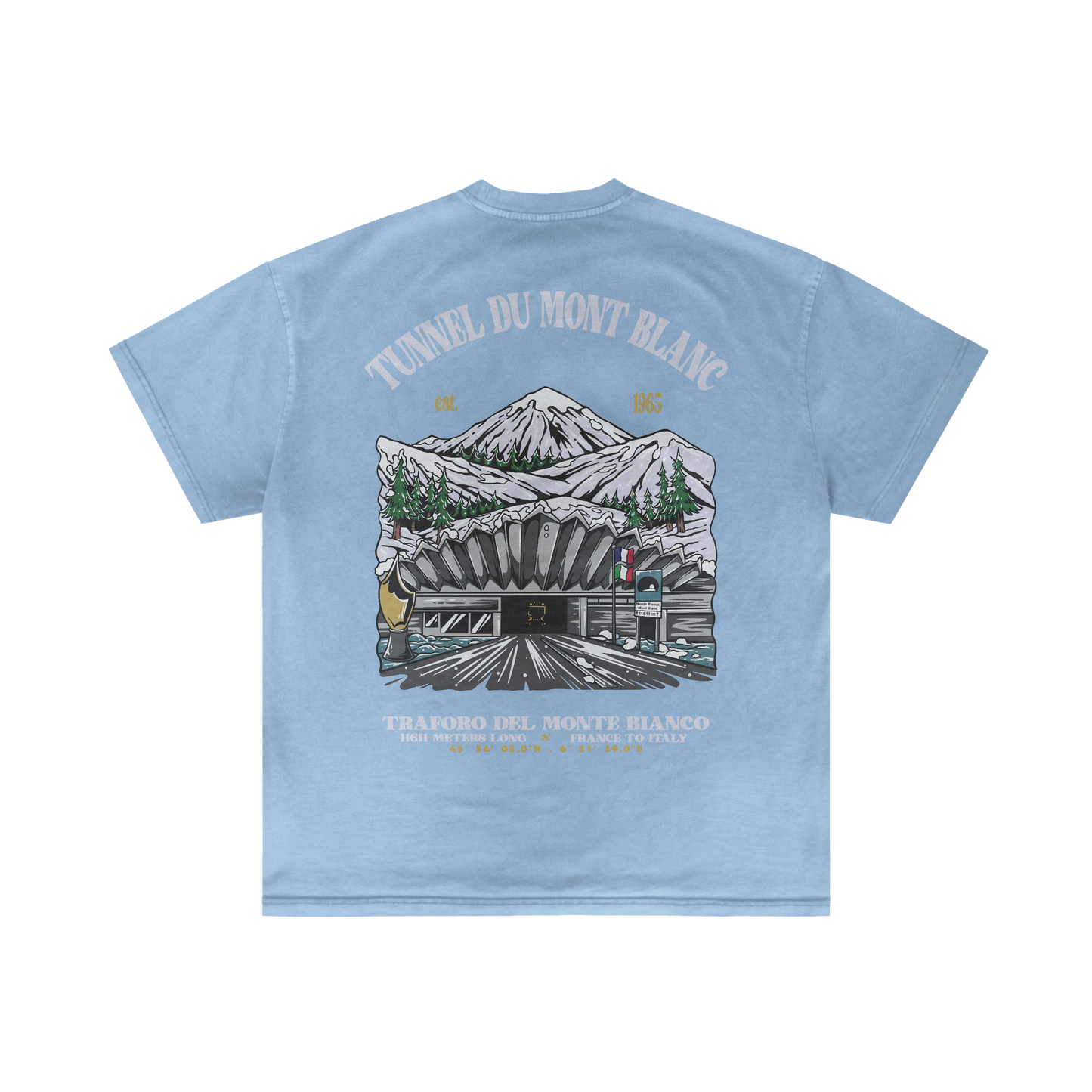 BEYOND MONT BLANC - Summer t-shirt