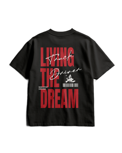 LIVING THE DREAM - Heavy T-shirt - V1