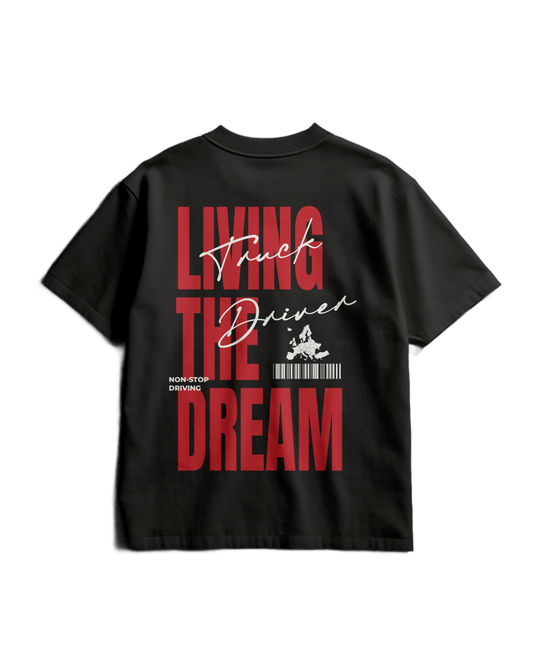 LIVING THE DREAM - Heavy T-shirt - V1