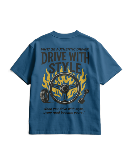 AUTHENTIC DRIVER - Heavy T-shirt